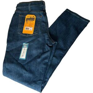 Carhartt Size 8 Women's TALL Rugged Flex Relaxed Fit Jeans, BD5383-W, NWT